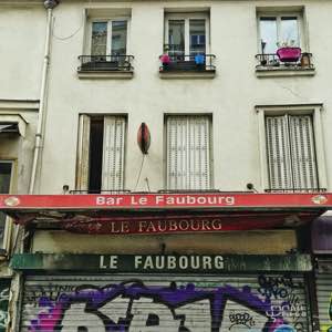 LE FAUBOURG #FAUBOURG #paris #bar #belleville